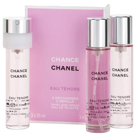 chance chanel refil|chanel chance 3x20ml refills.